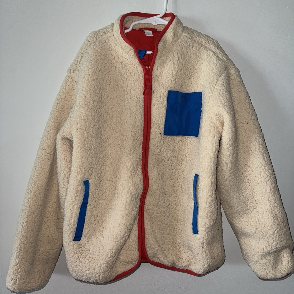 Lego‎ by Target Sherpa Jacket Coat Size Youth M Lego Play Beige